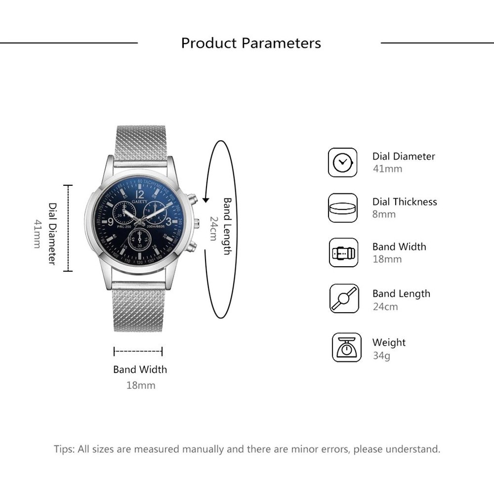 ❤️NEW❤️ Luxury Casual Analog Quarts Watch - Picture 7 of 7